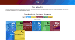 Desktop Screenshot of benwinding.com